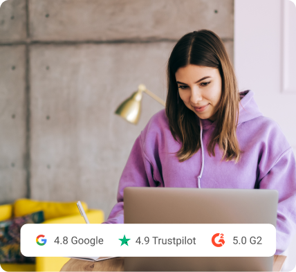 Accessibility widget interface showing accessibility profiles
