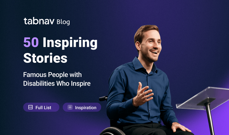 50 famous people with disabilities who inspire the world