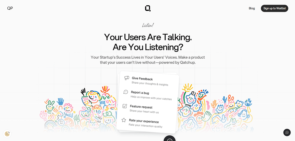 Example of a desktop website interface displayed in full view