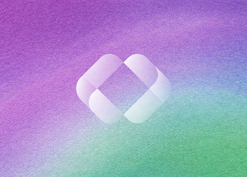 tabnav logo on linear color background