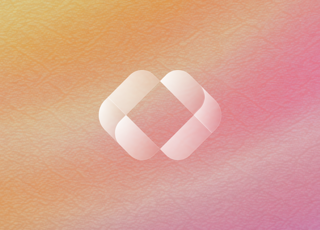 tabnav logo on linear color background