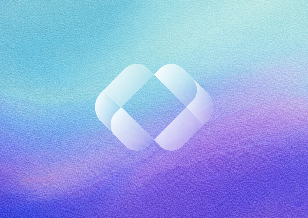 tabnav logo on linear color background