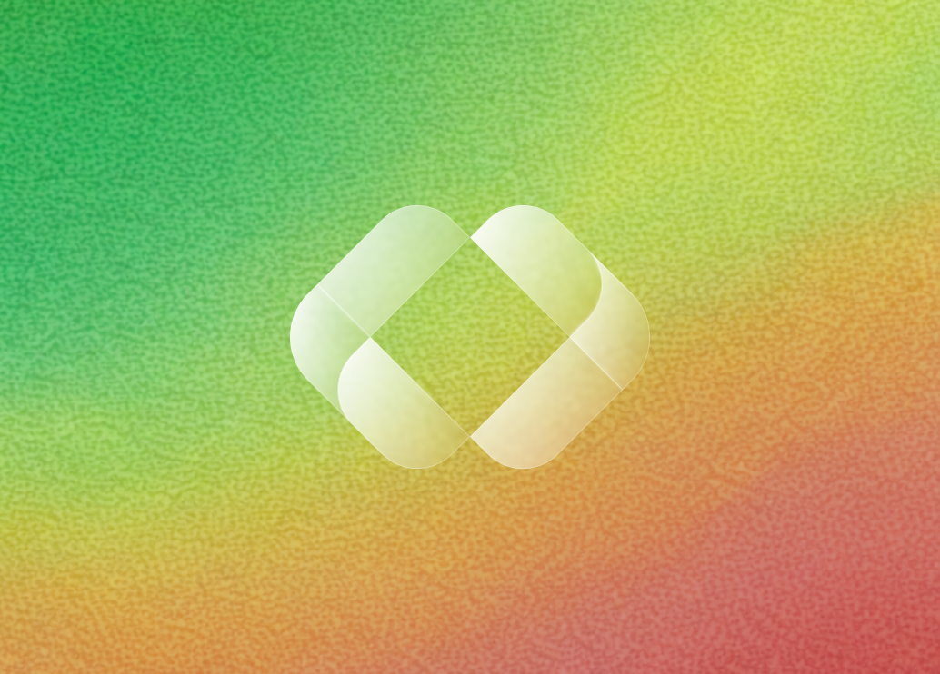 tabnav logo on linear color background