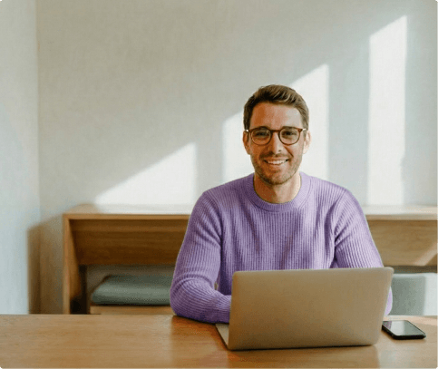 Text contrast checker interface showing pass status